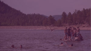 Waterfront activities with trained lifeguard.